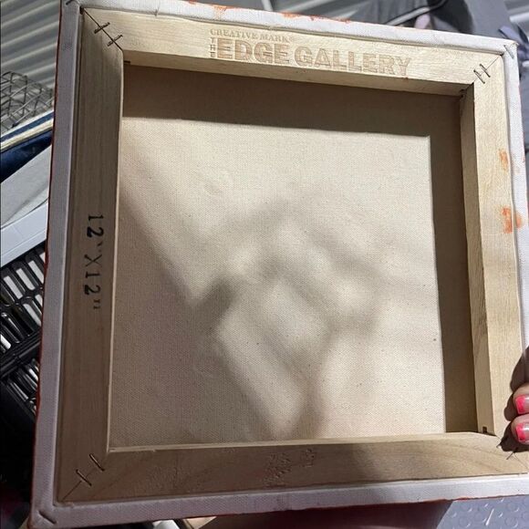 Square painting/artwork: space surreal imagine modern dr who glass bottle cap - Picture 2 of 2